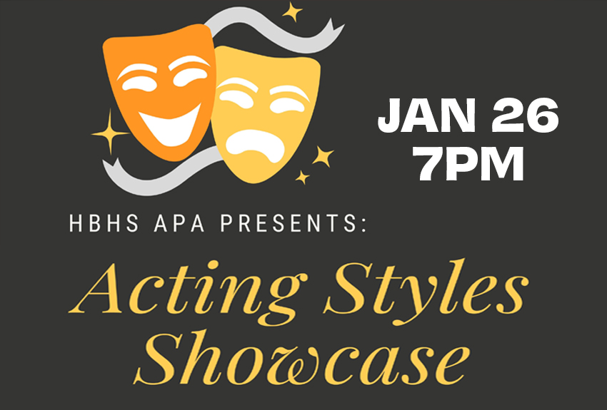 Acting Styles Showcase January 26