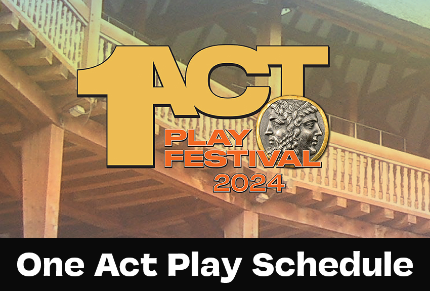 One Act Play Performance Schedule