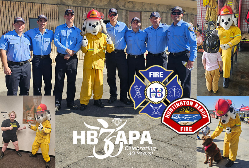APA Actors Help With HB Fire Department Open House