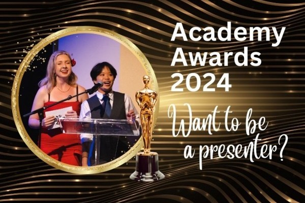 Academy Awards Presenter and Trophy Holder