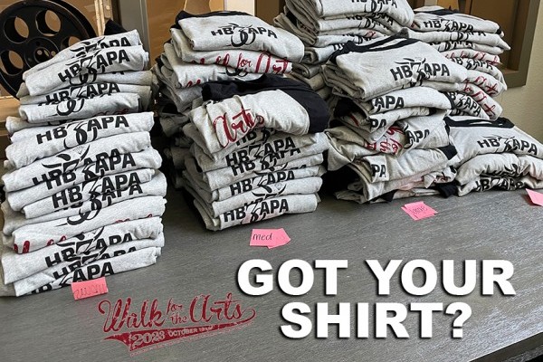 Got your Walk for the Arts Shirt?