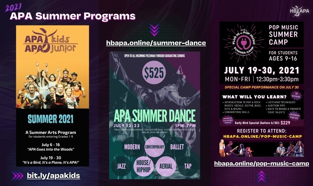 APA Summer Programs 2021