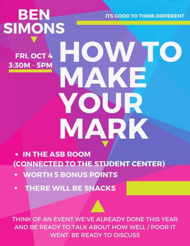 “How to Make Your Mark” Seminar for APA Students