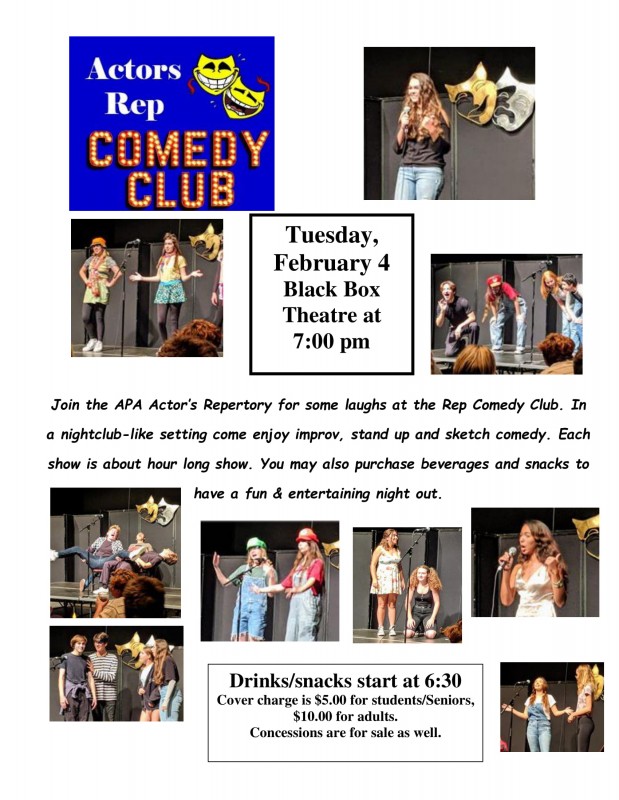 ACTOR’S REP COMEDY CLUB