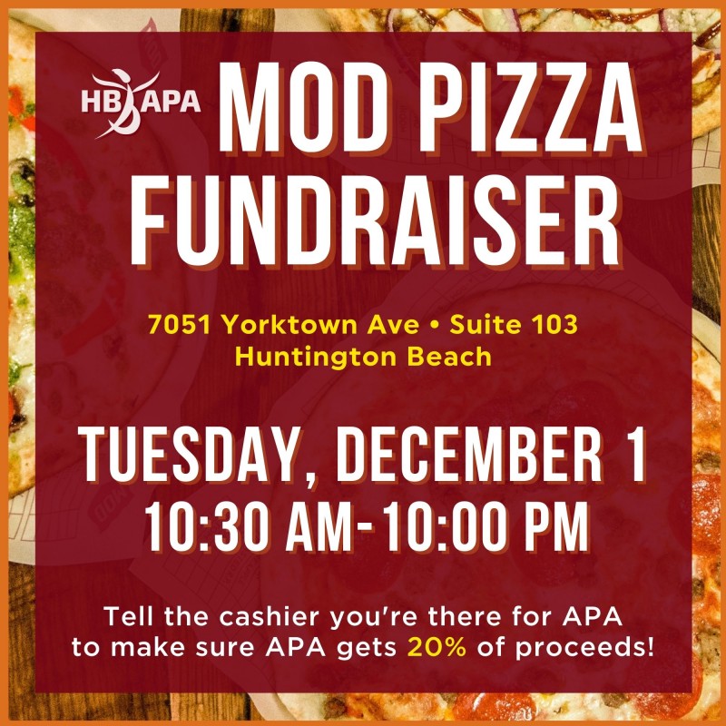 APA’s MOD Pizza Fundraiser