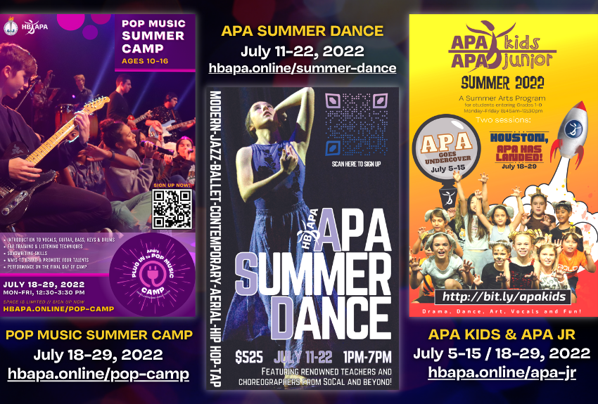 APA Summer Camps 2022