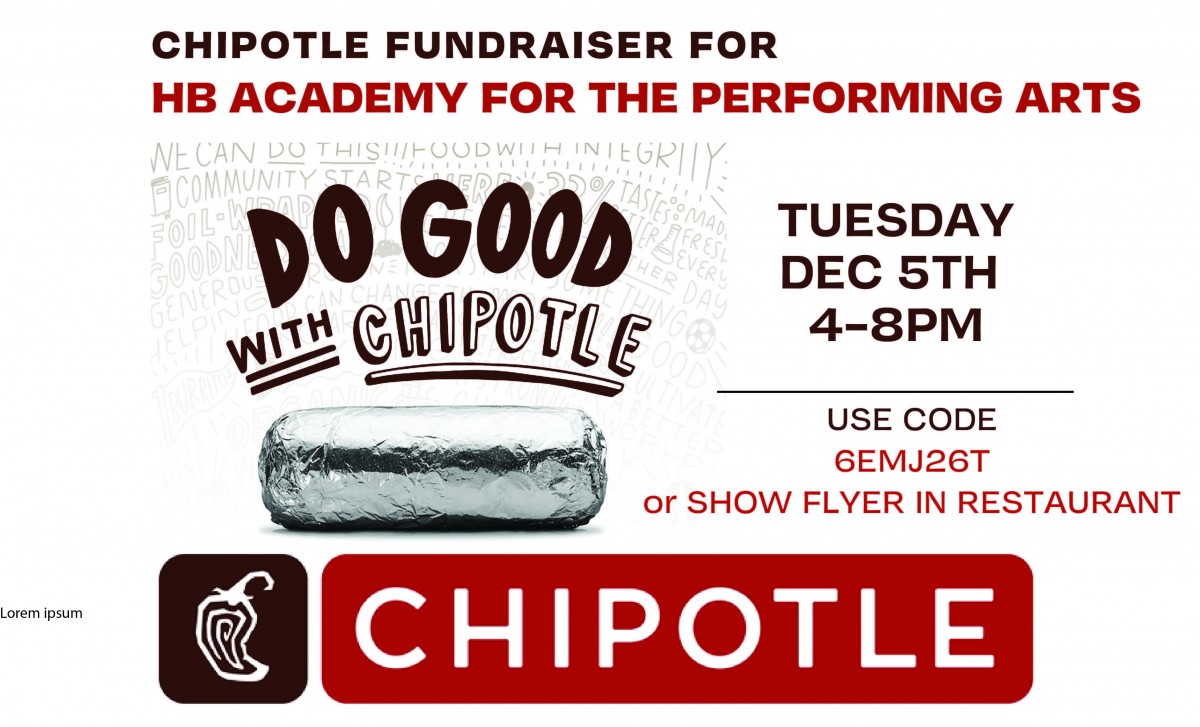 CHIPOTLE FUNDRAISER DECEMBER 5