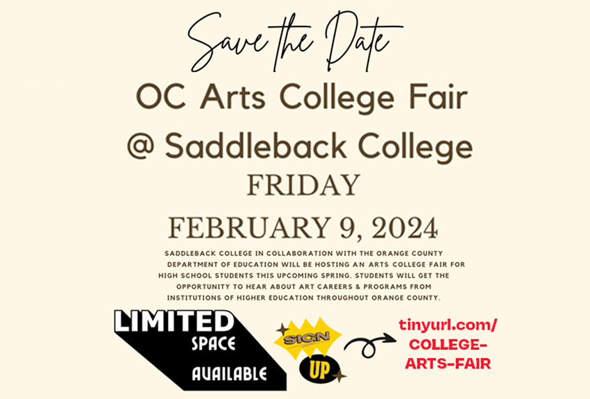 OC ARTS COLLEGE FAIR