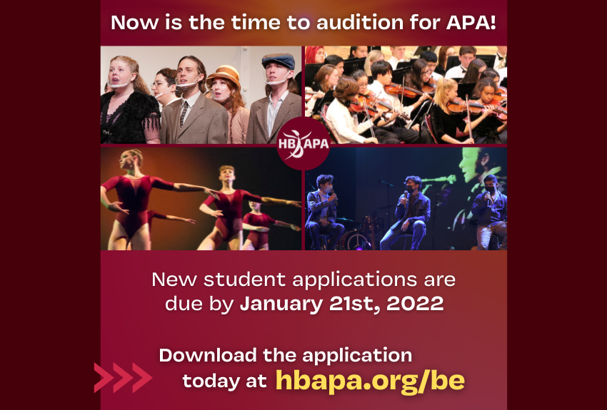 APA Applications Due on January 21st