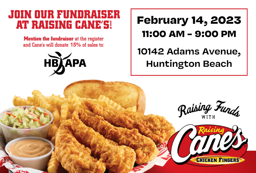 APA’s RAISING CANE’S Fundraiser: Tues, Feb 14th! - HBAPA