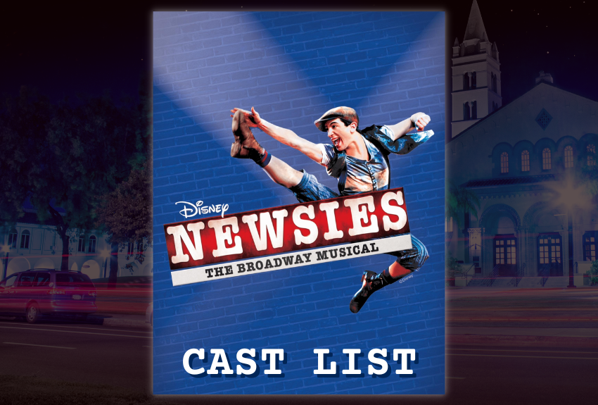 NEWSIES Cast List