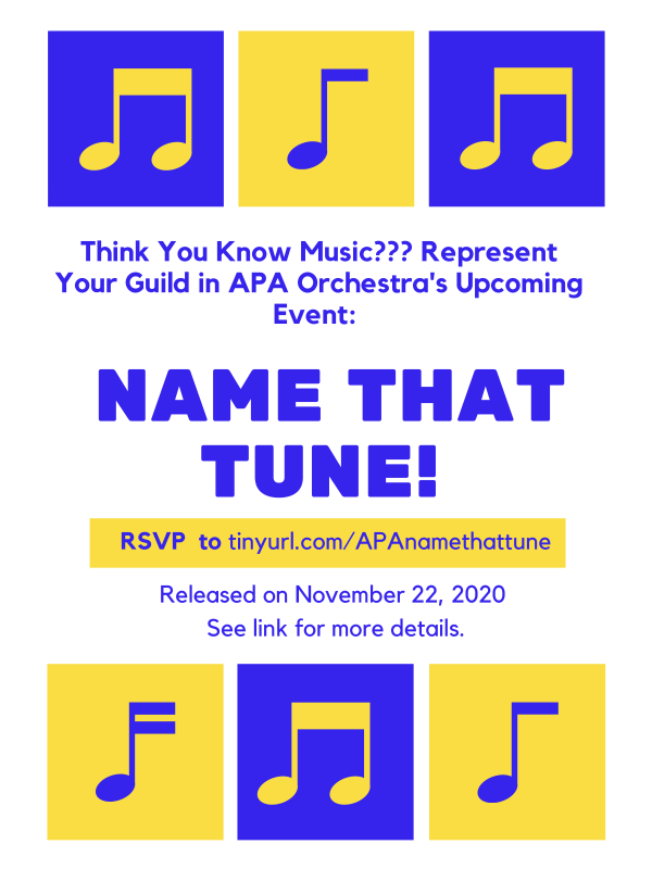 WFTA 2020: Sign Up for Orchestra Department’s “Name That Tune” Challenge!