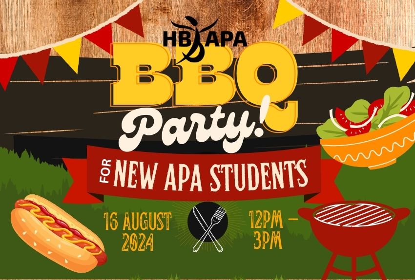 APA NEW STUDENT BBQ 2024