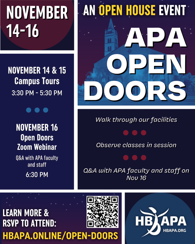 APA Open Doors 2022 HBAPA
