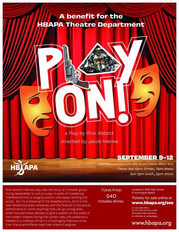 APA Dinner Theater - BEGINS TONIGHT!