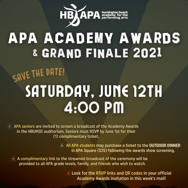 APA Academy Awards and Grand Finale 2021