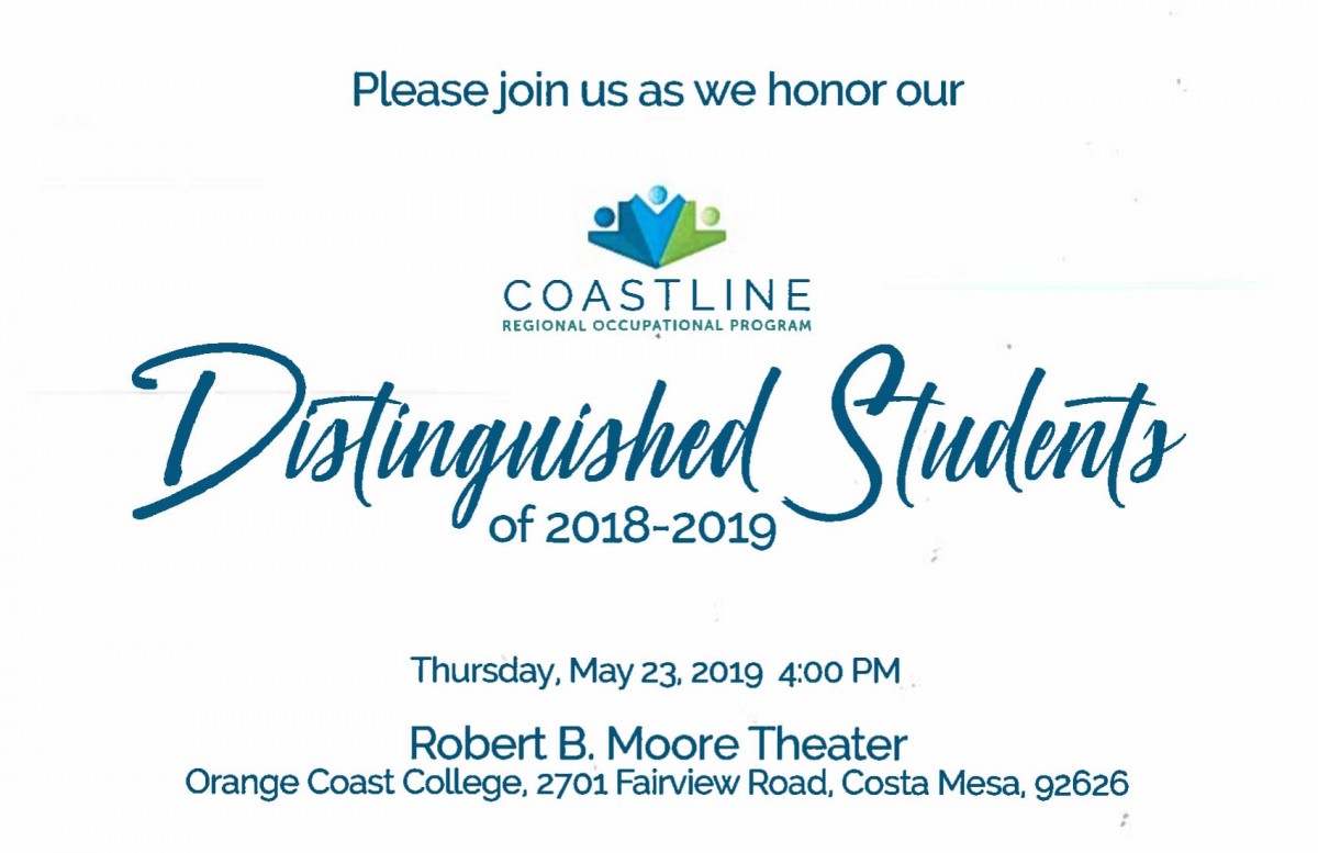 Coastline ROP Distinguished Students