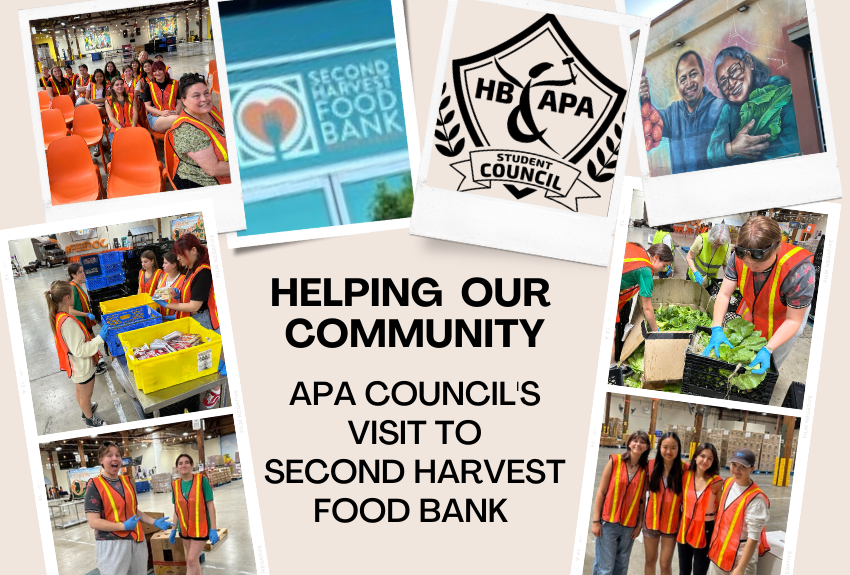 APA COUNCIL HELPS SECOND HARVEST FOOD BANK