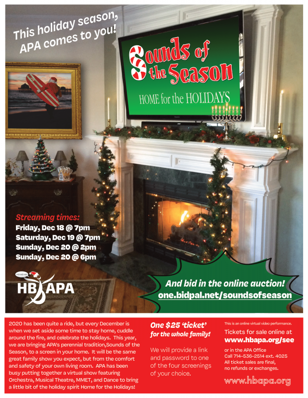 Orchestra’s “Sounds of the Season” Online Auction - BID TODAY!