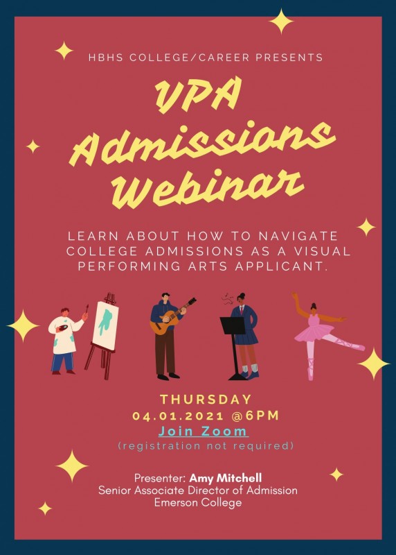 VPA College Admissions Webinar