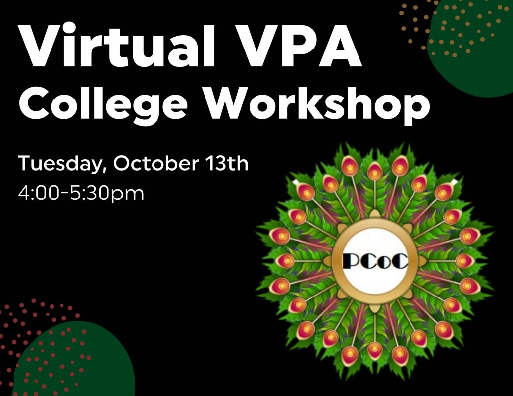 Virtual VPA College Workshop for Private Colleges of California