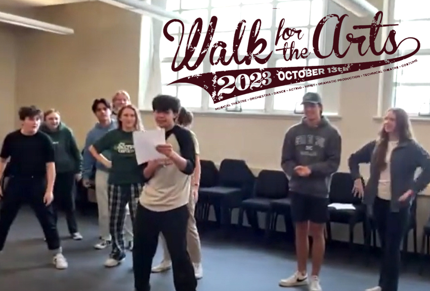 Walk fo the Arts Turn In Donations