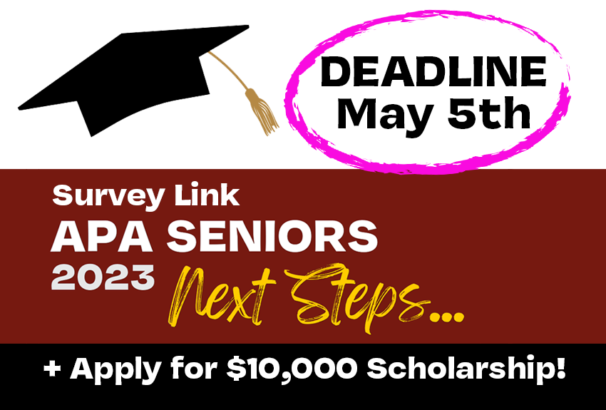 APA SENIOR NEXT STEPS SURVEY