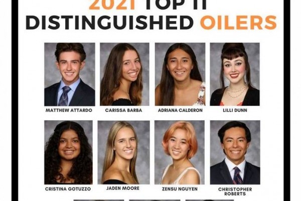 APA Students Recognized as 2021 Distinguished Oilers