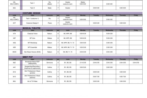 APA 2019-2020 SCHEDULE