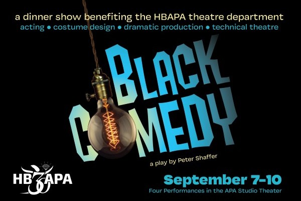 BLACK COMEDY Enjoy dinner and a show!