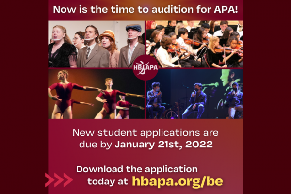 APA Applications Due on January 21st