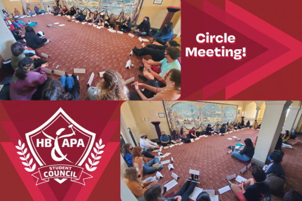 APA Student Council Circle Meeting