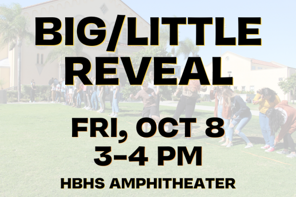 APA Big/Little Reveal: Fri (10/8)