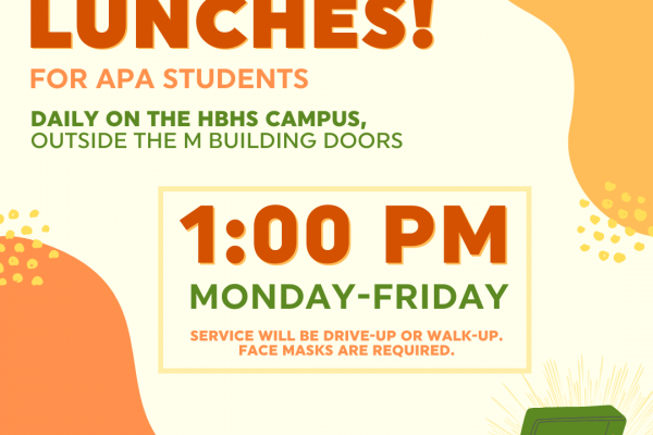 Free Lunches for APA Students!