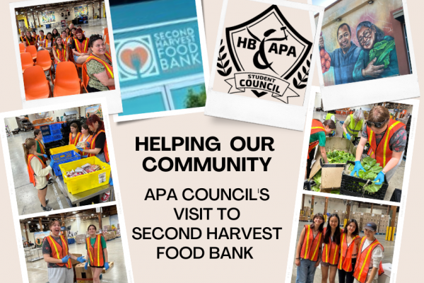 APA COUNCIL HELPS SECOND HARVEST FOOD BANK