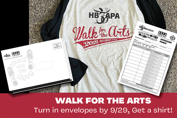 Want your Walk for the Arts shirt?