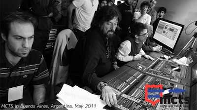 MMET’s Michael Simmons Works with Alan Parsons for MCTS Master Class