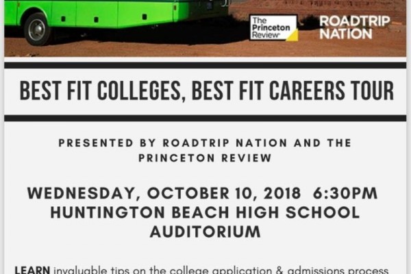 Best Fit Colleges, Best Fit Careers Tour